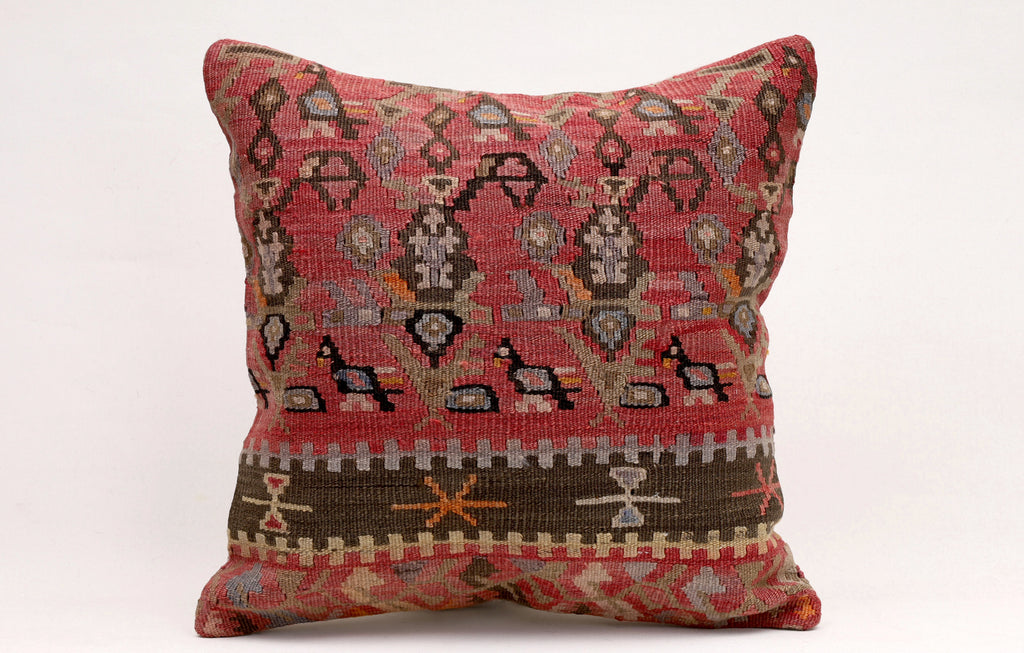 Kilim Pillow, 16x16 in. (KW40403605)