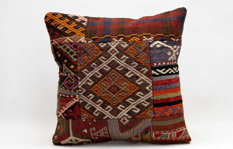 Patchwork Pillow, 16x16 in. (KW40403899)