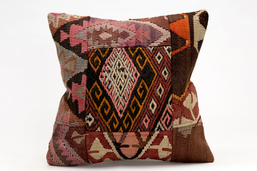 Patchwork Pillow, 16x16 in. (KW40404886)