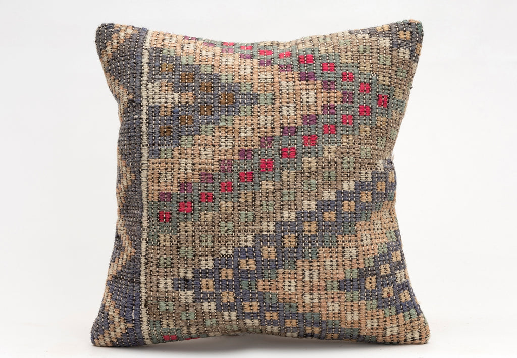 Kilim Pillow, 16x16 in. (KW40404916)