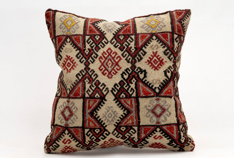 Kilim Pillow, 16x16 in. (KW40405108)