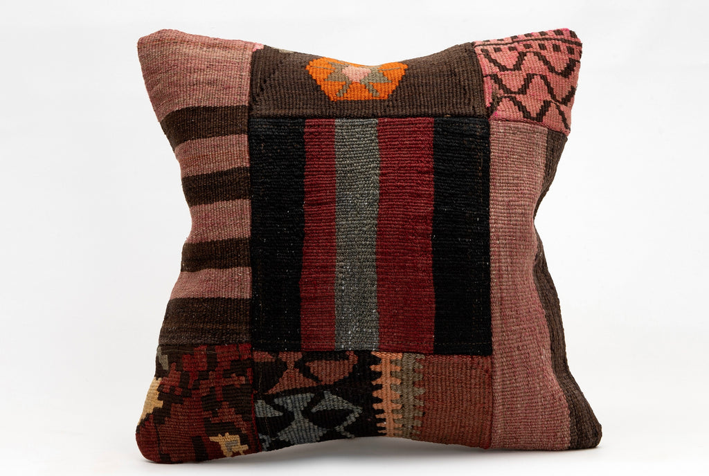 Patchwork Pillow, 16x16 in. (KW40405122)
