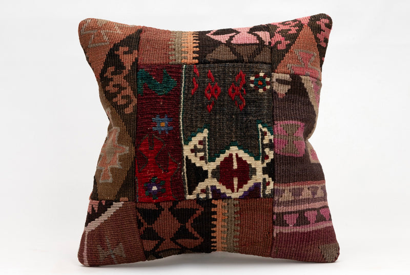 Patchwork Pillow, 16x16 in. (KW40405123)