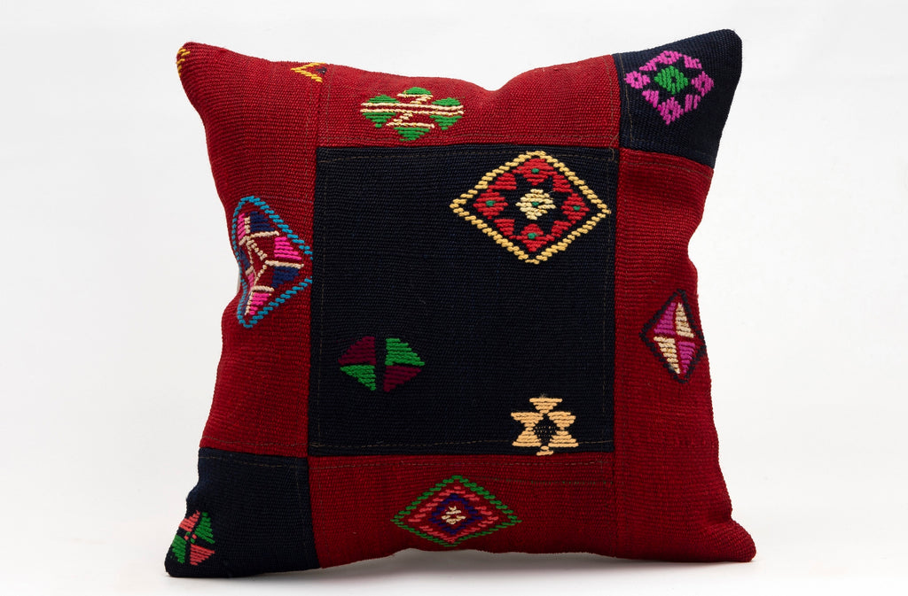 Patchwork Pillow, 16x16 in. (KW40405124)