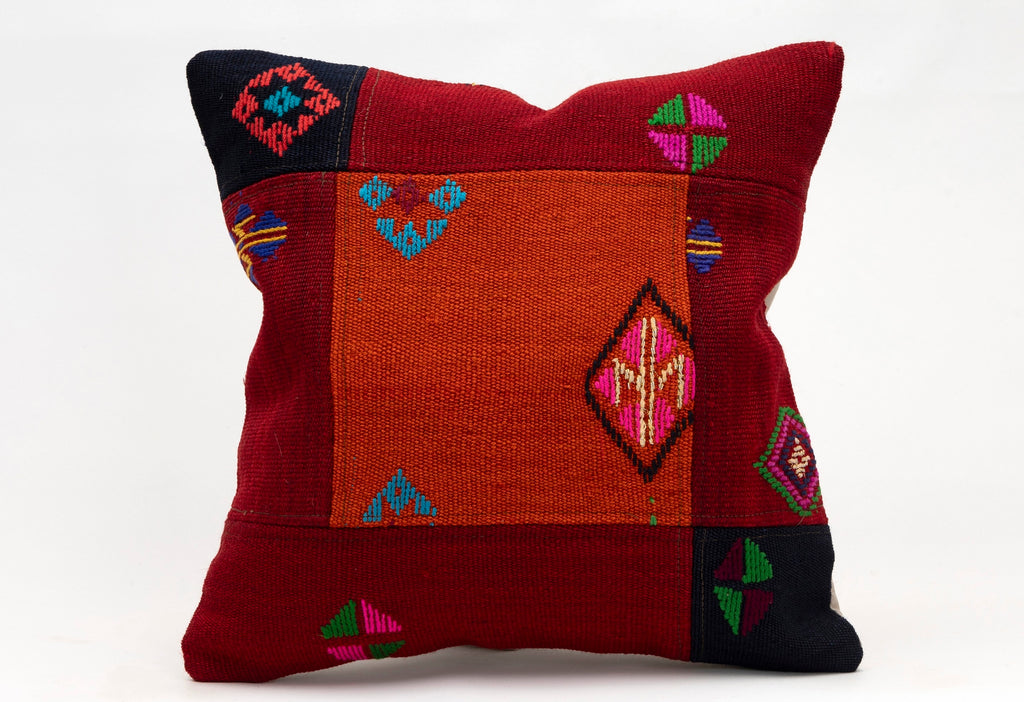 Patchwork Pillow, 16x16 in. (KW40405126)