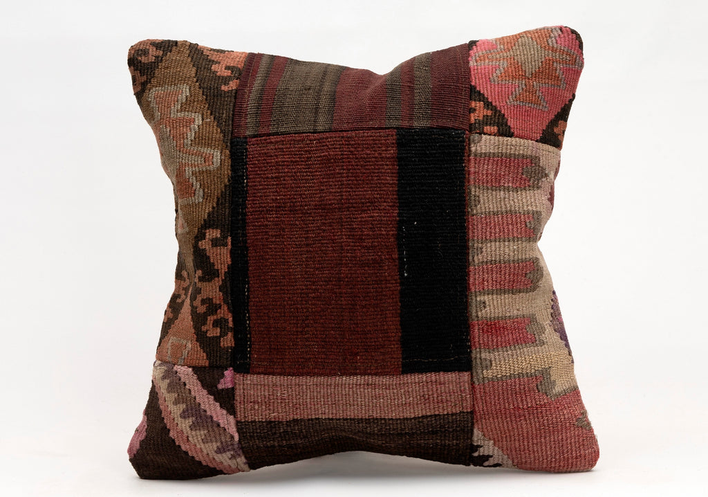 Patchwork Pillow, 16x16 in. (KW40405133)