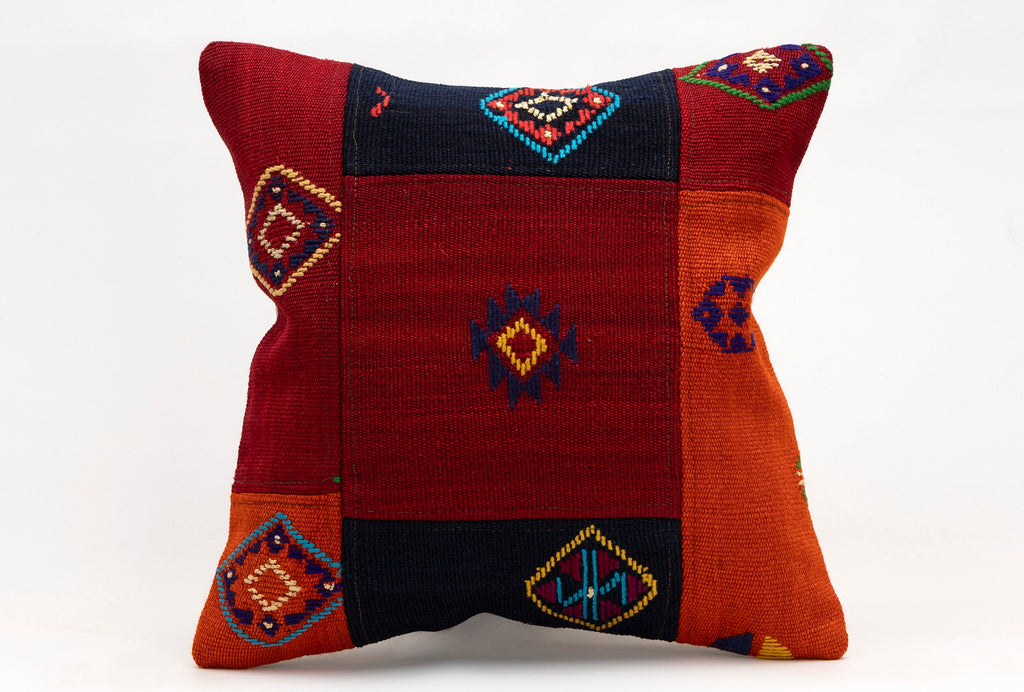 Patchwork Pillow, 16x16 in. (KW40405139)