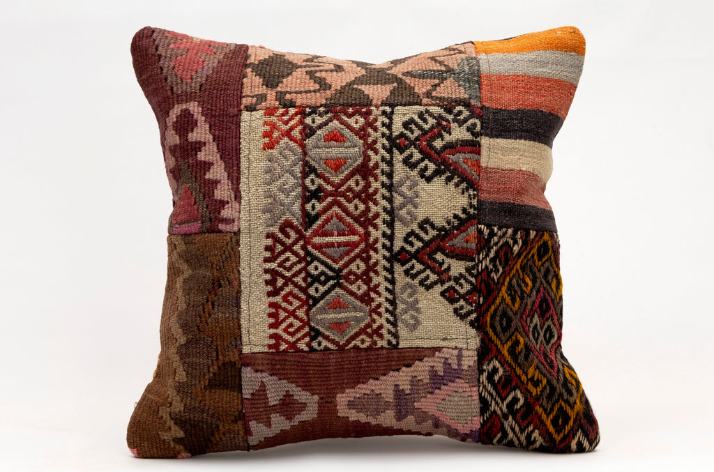 Patchwork Pillow, 16x16 in. (KW40405142)