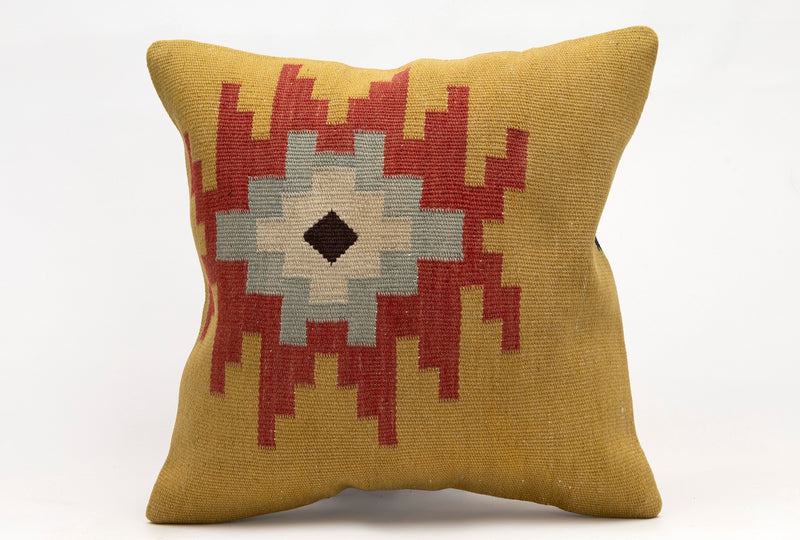 Kilim Pillow, 16x16 in. (KW40405158)