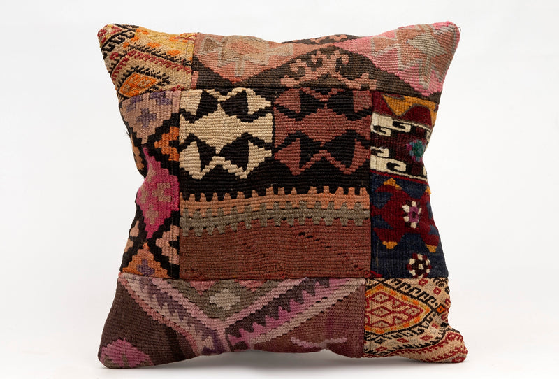 Patchwork Pillow, 16x16 in. (KW40405161)