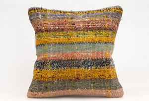 Kilim Pillow, 16x16 in. (KW40405240)