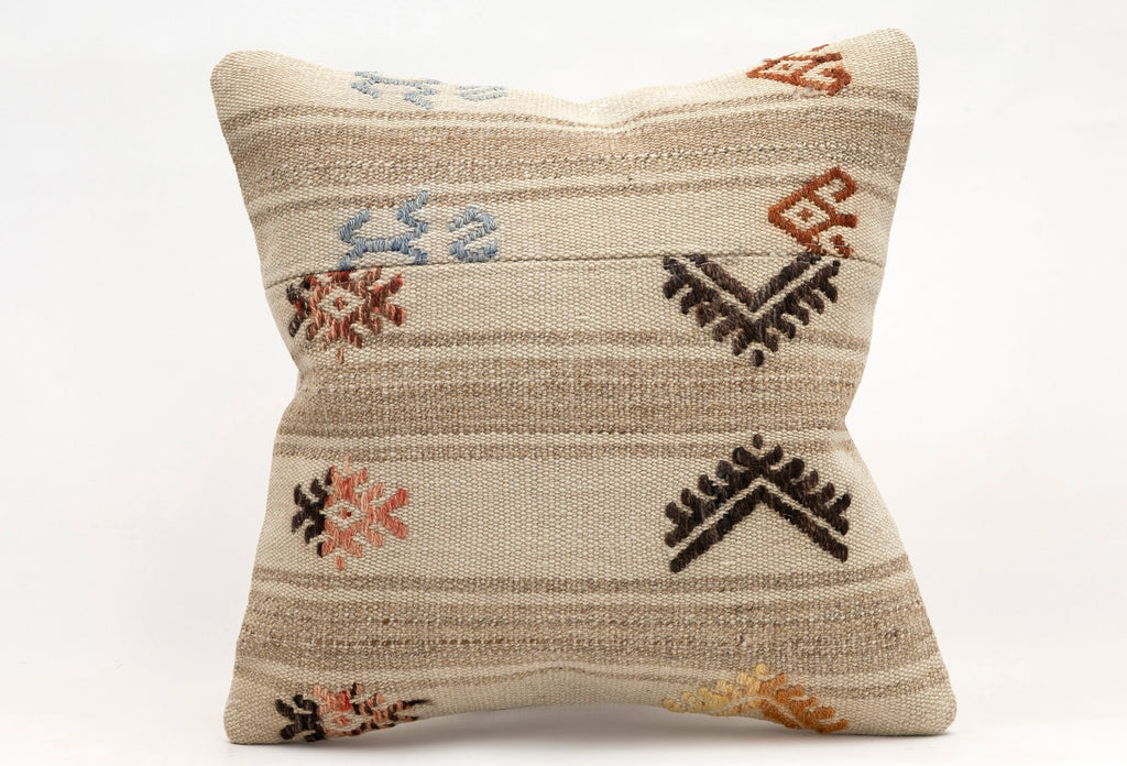 Kilim Pillow, 16x16 in. (KW40405304)
