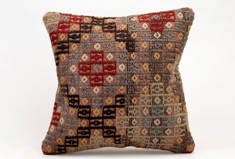 Kilim Pillow, 16x16 in. (KW40405339)