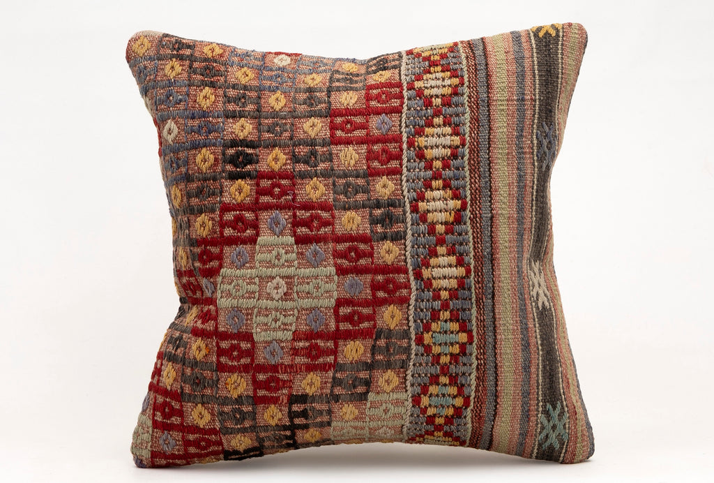 Kilim Pillow, 16x16 in. (KW40405350)