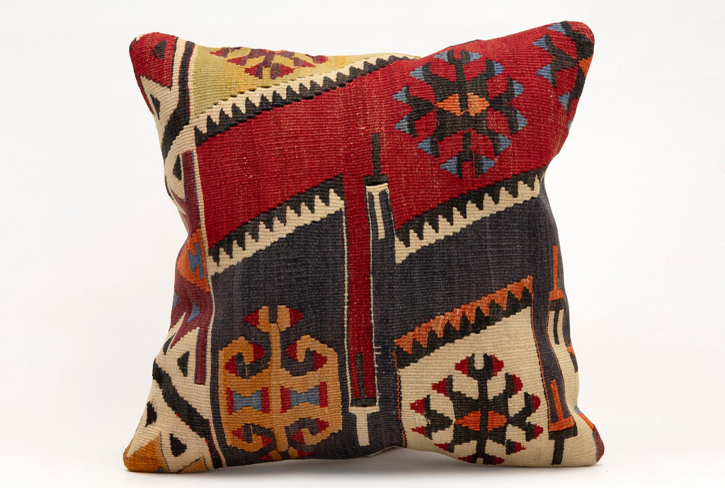 Kilim Pillow, 16x16 in. (KW40405377)