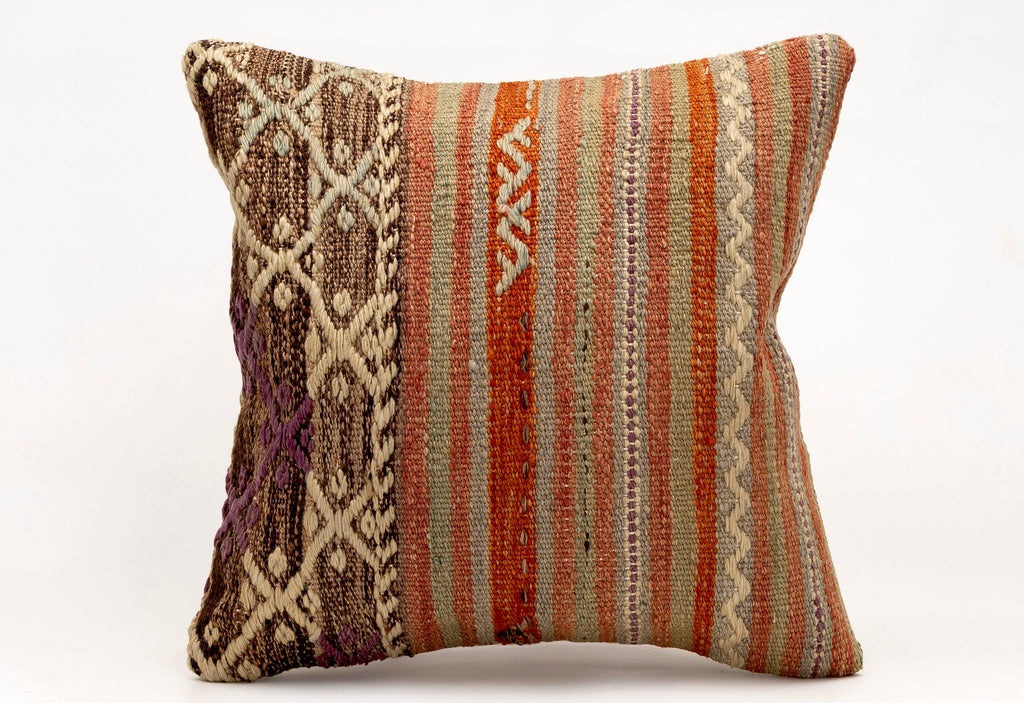 Kilim Pillow, 16x16 in. (KW40405407)