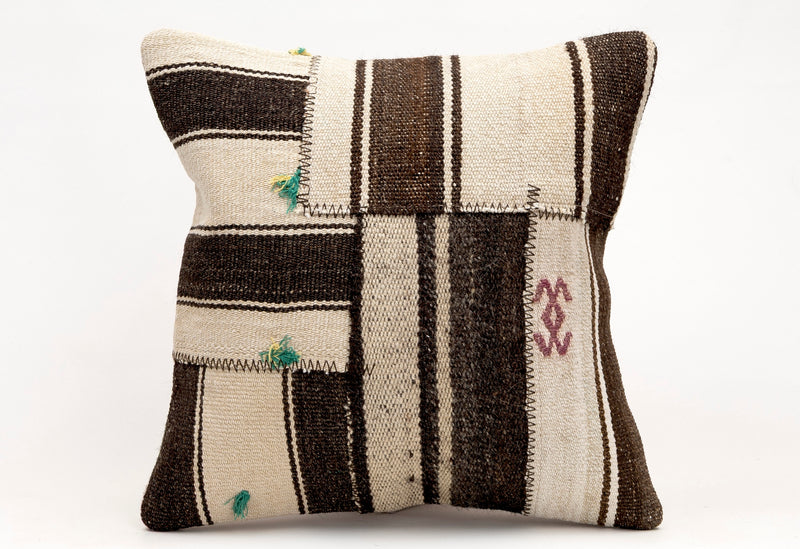 Patchwork Pillow, 16x16 in. (KW40405419)
