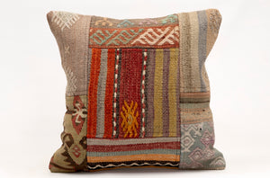 Patchwork Pillow, 16x16 in. (KW40405449)