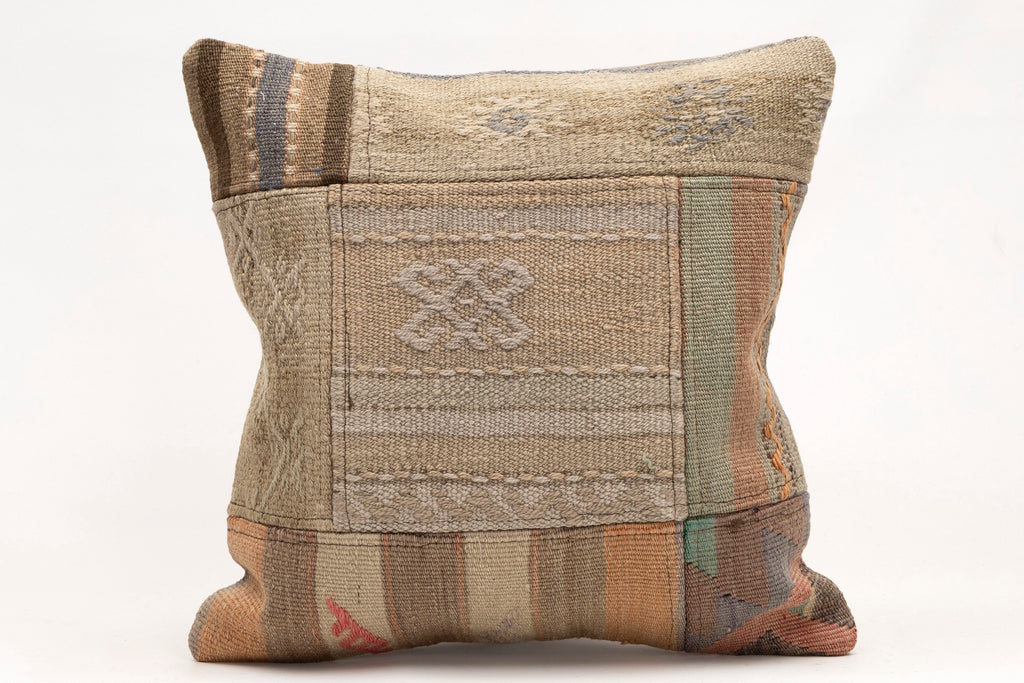 Patchwork Pillow, 16x16 in. (KW40405450)