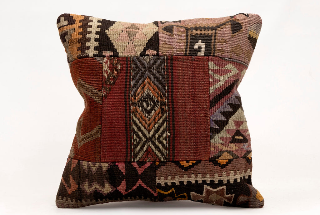 Patchwork Pillow, 16x16 in. (KW40405452)