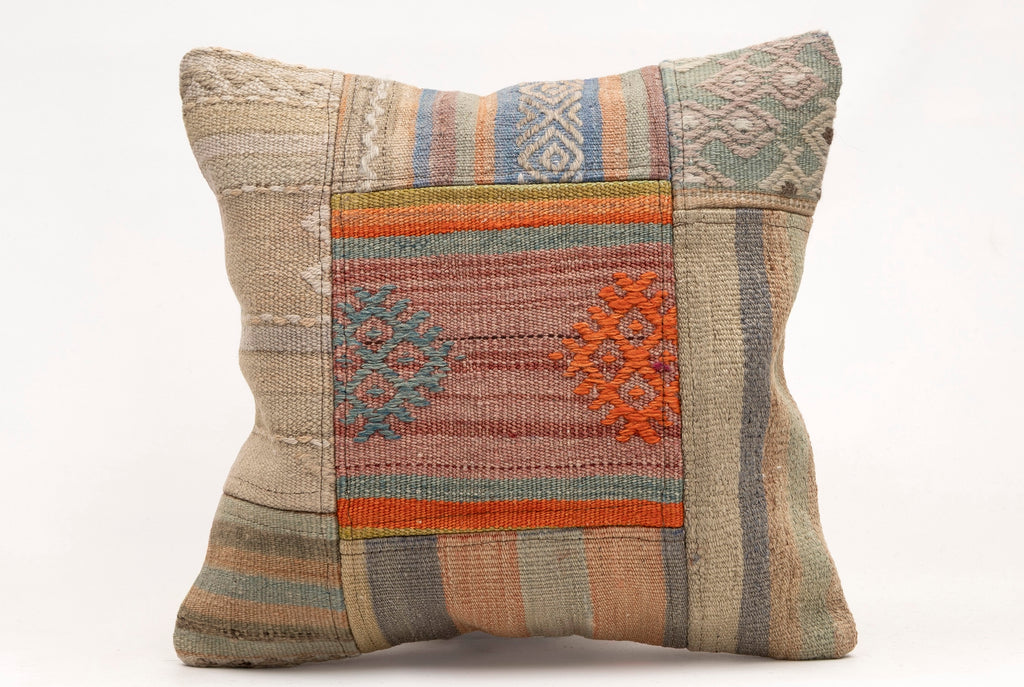Patchwork Pillow, 16x16 in. (KW40405458)