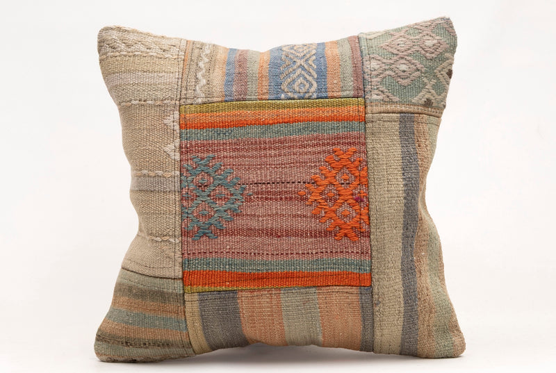 Patchwork Pillow, 16x16 in. (KW40405458)