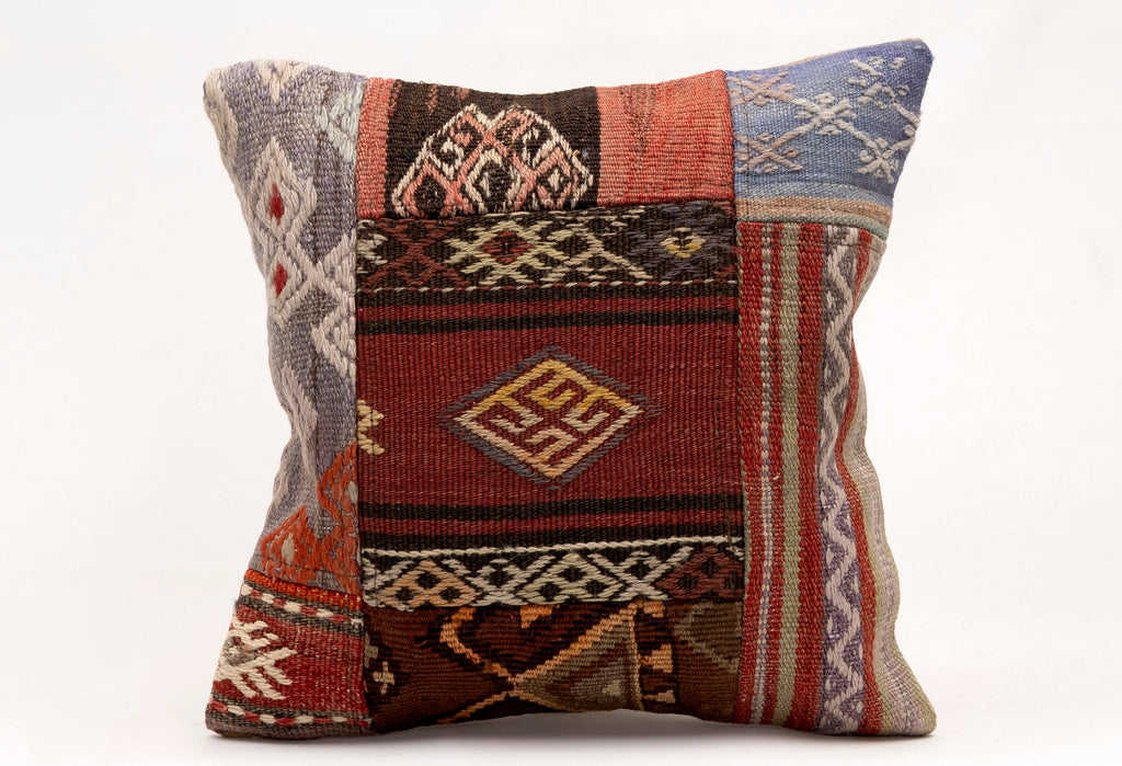 Patchwork Pillow, 16x16 in. (KW40405459)
