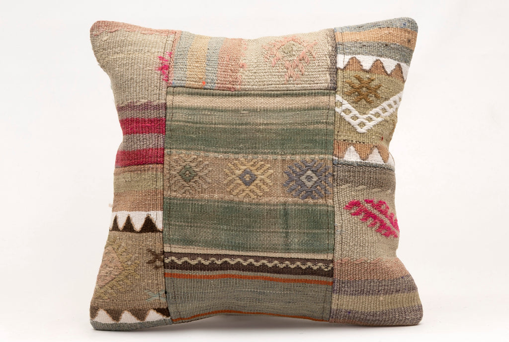 Patchwork Pillow, 16x16 in. (KW40405468)