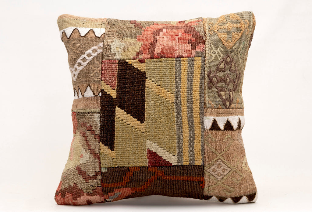 Patchwork Pillow, 16x16 in. (KW40405470)