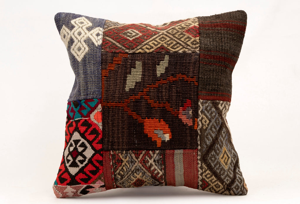 Patchwork Pillow, 16x16 in. (KW40405473)