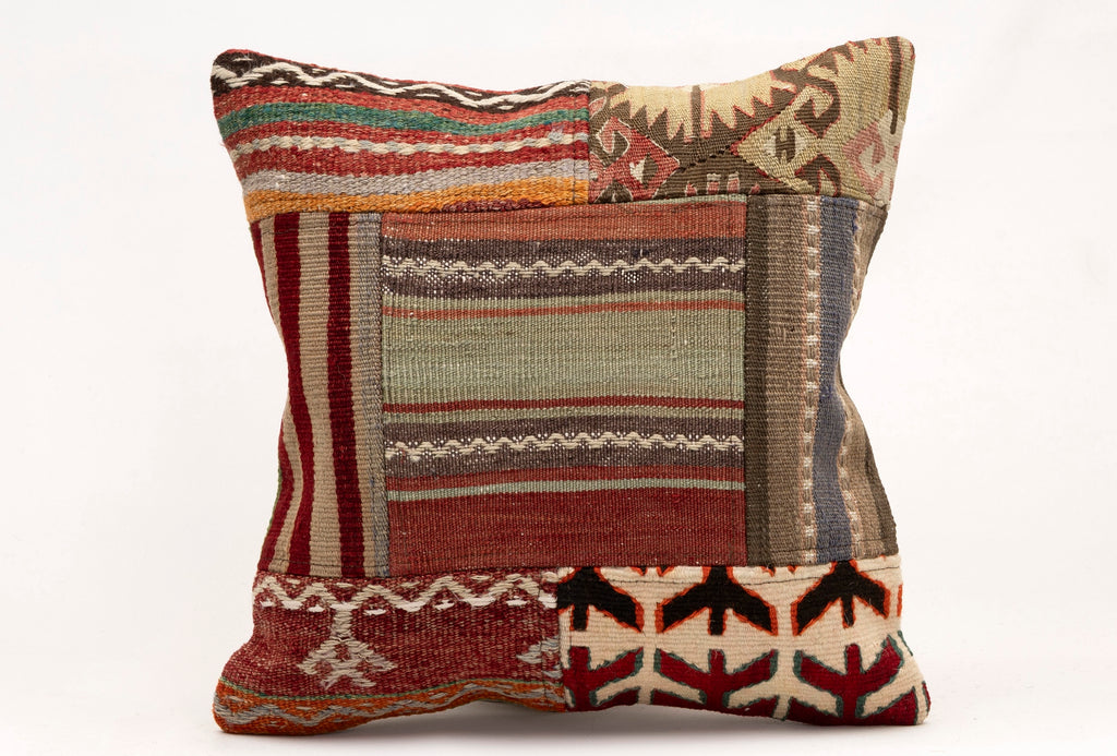 Patchwork Pillow, 16x16 in. (KW40405474)