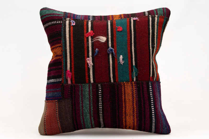 Patchwork Pillow, 16x16 in. (KW40405483)