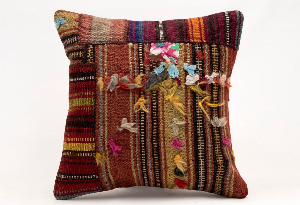 Patchwork Pillow, 16x16 in. (KW40405484)