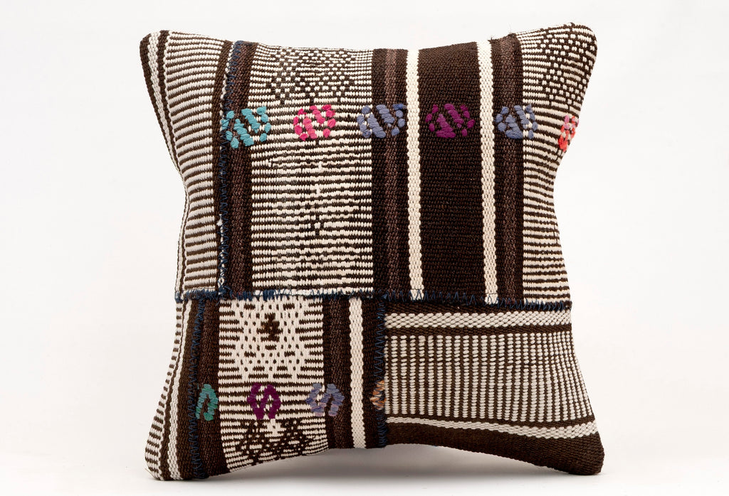 Patchwork Pillow, 16x16 in. (KW40405497)