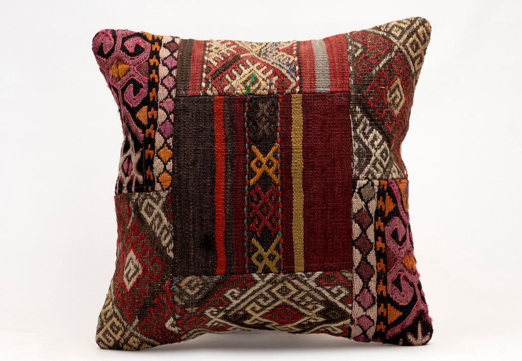 Patchwork Pillow, 16x16 in. (KW40405498)
