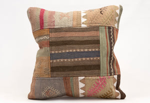 Patchwork Pillow, 16x16 in. (KW40405502)