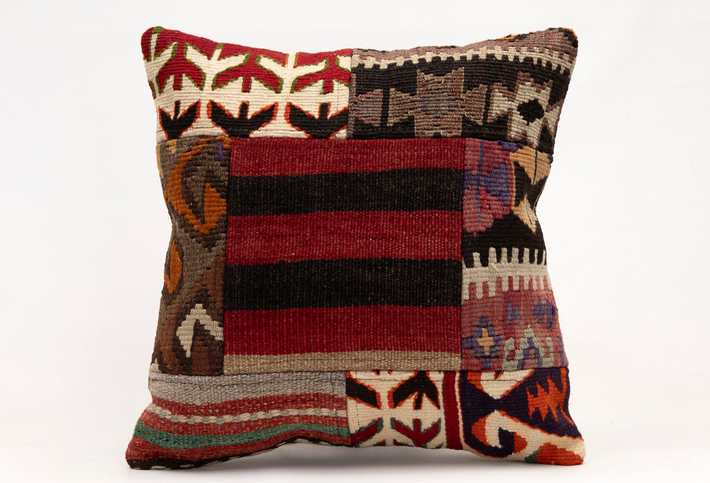 Patchwork Pillow, 16x16 in. (KW40405507)