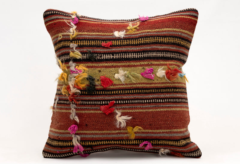 Kilim Pillow, 16x16 in. (KW40405622)