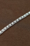 Coriander Model Handmade Filigree Silver Bracelet (NG201022087)