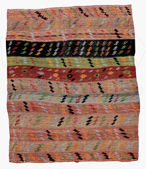 3'11"x4'5" Balikesir Kilim Rug (KW04367)