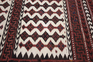 3'2"x3'11" Turkoman Kilim Rug (KW050295)