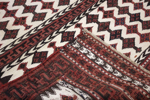 3'2"x3'11" Turkoman Kilim Rug (KW050295)