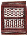 3'2"x3'11" Turkoman Kilim Rug (KW050295)