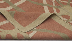 6'3"x9'2" Indian Kilim Rug (KW120393)