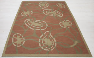 6'3"x9'2" Indian Kilim Rug (KW120393)
