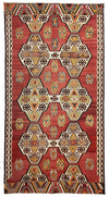5'9"x10'9" Mersin Kilim Rug (KW130029)