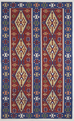 4'11"x8'0" Konya Kilim Rug (KW130653)