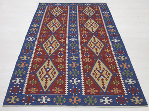 4'11"x8'0" Konya Kilim Rug (KW130653)