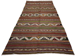 5'2"x10'11" Balikesir Kilim Rug (KW140052)