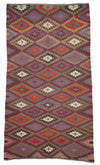 5'5"x9'8" Afyonkarahisar Kilim Rug (KW140420)
